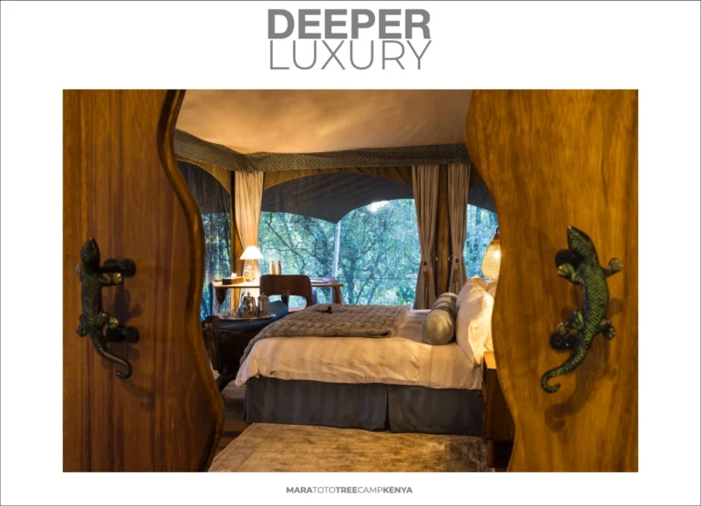 ​CELEBRATING GREAT PLANS’ MARA TOTO TREETOP CAMP AND THE VISIONARY WORK OF BEVERLY AND DERECK JOUBERT​